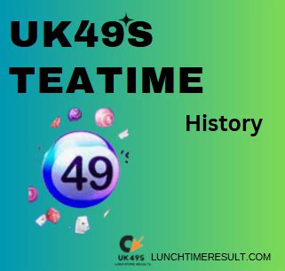 2016 teatime results history